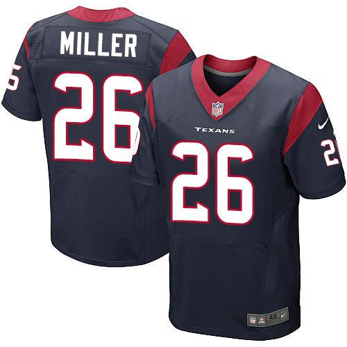 Lamar Miller Houston Texans navy Elite jersey