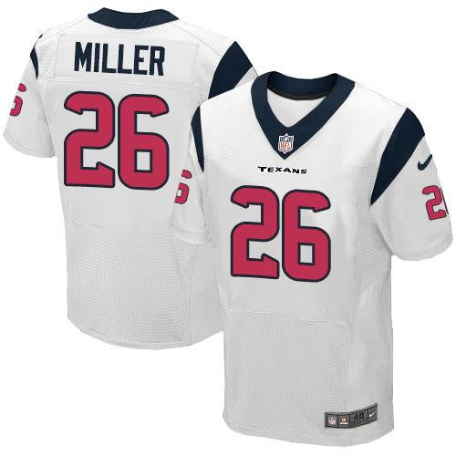 Lamar Miller Houston Texans white Elite jersey