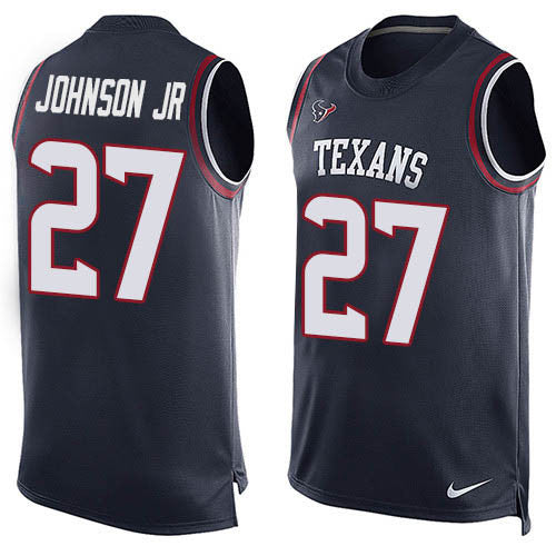 Duke Johnson Jr Houston Texans navy Limited jersey