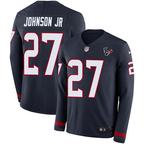 Duke Johnson Jr Houston Texans navy Limited jersey