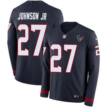 Duke Johnson Jr Houston Texans navy Limited jersey