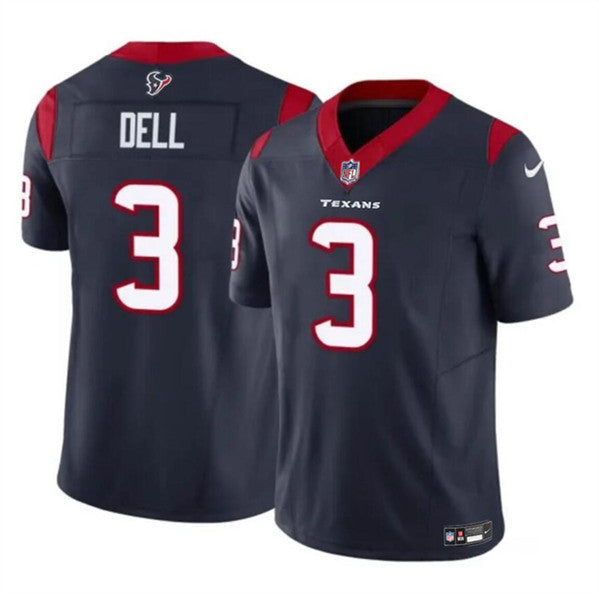 Tank Dell Houston Texans black Untouchable jersey