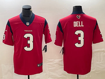 Tank Dell Houston Texans red Untouchable jersey