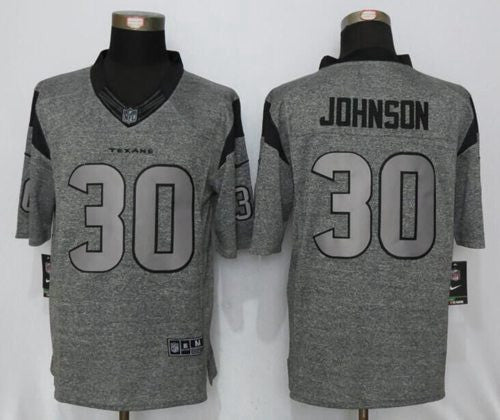 Kevin Johnson Houston Texans gray Limited jersey