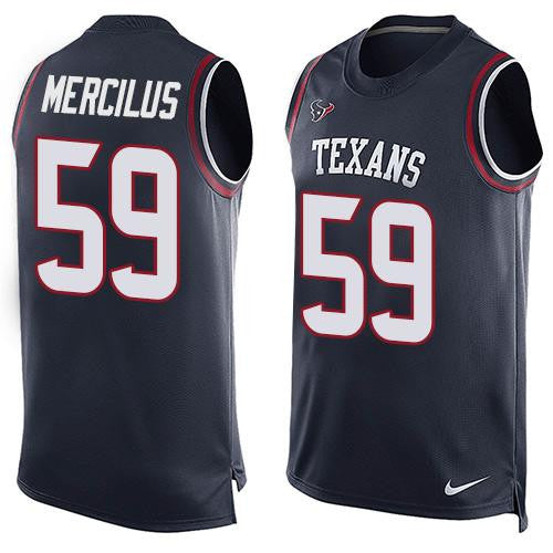 Whitney Mercilus Houston Texans navy Limited jersey