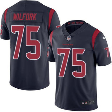 Vince Wilfork Houston Texans navy Limited jersey