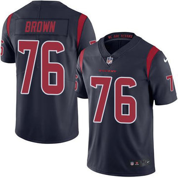 Duane Brown Houston Texans navy Limited jersey