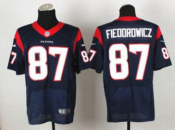 C.J. Fiedorowicz Houston Texans navy Elite jersey