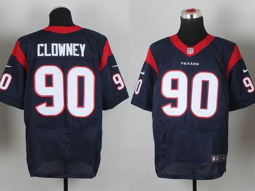 Jadeveon Clowney Houston Texans navy Elite jersey