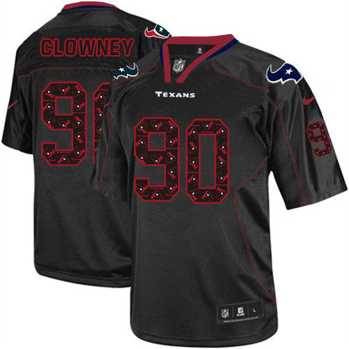 Jadeveon Clowney New Houston Texans black Elite jersey