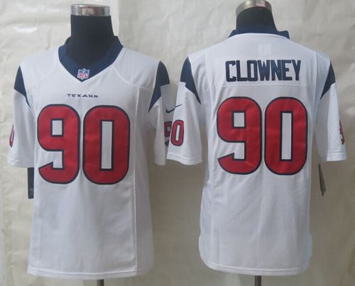 Jadeveon Clowney Houston Texans white Limited jersey