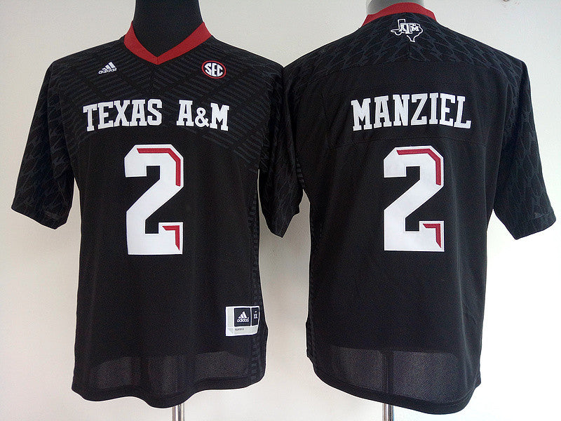 Johnny Manziel Texas A&M Aggies black jersey
