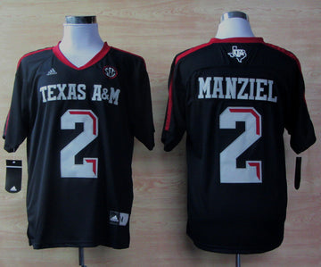 Johnny Manziel Texas A&M Aggies blue jersey