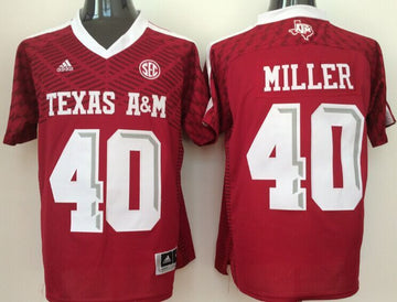 Von Miller Texas A&M Aggies red jersey