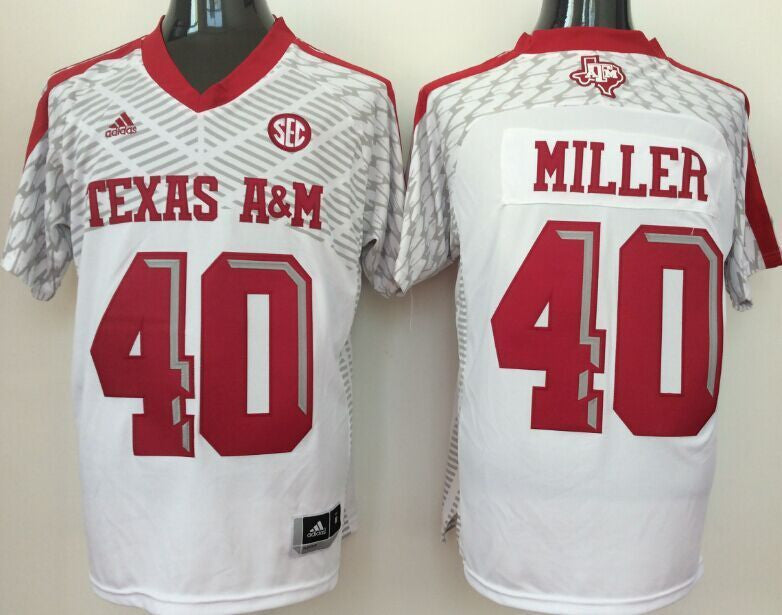 Von Miller Texas A&M Aggies white jersey