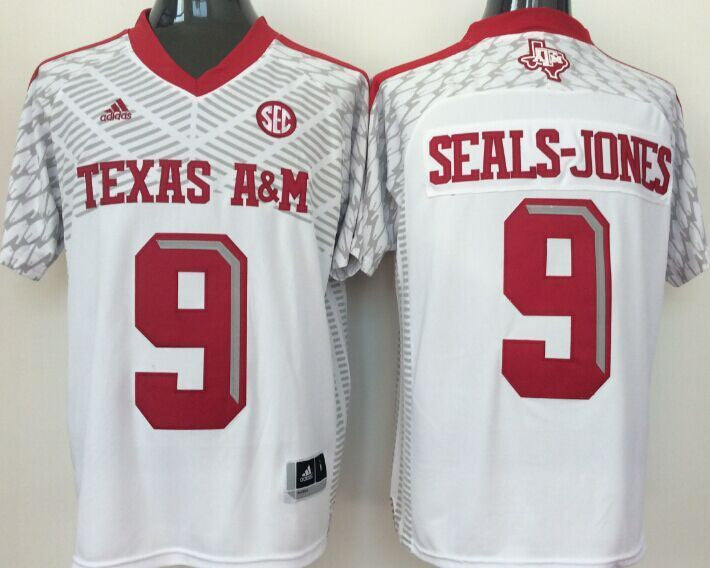 Ricky Seals-Jones Texas A&M Aggies white jersey