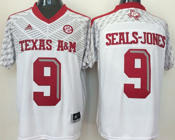 Ricky Seals-Jones Texas A&M Aggies white jersey