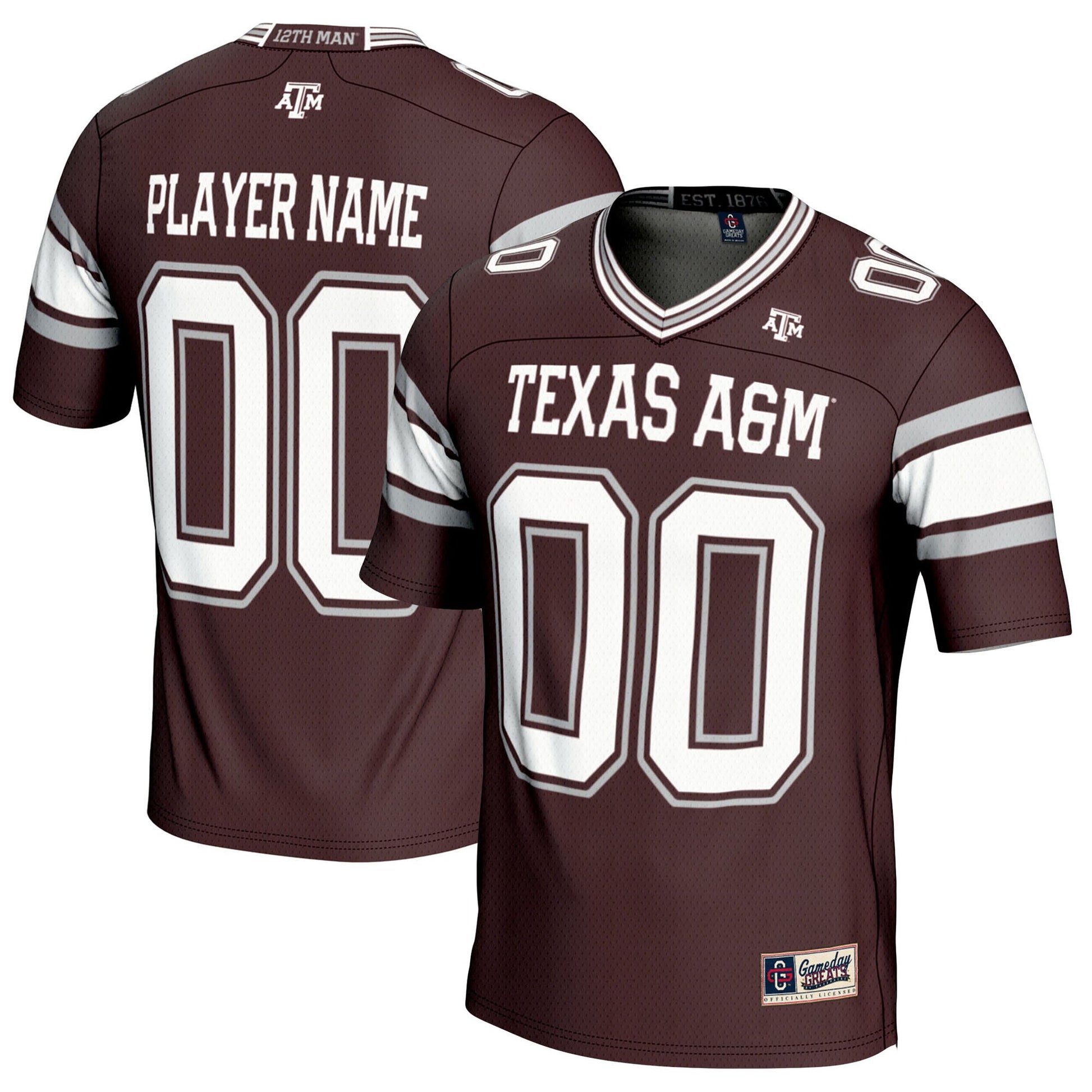 Texas A&M Aggies maroon jersey