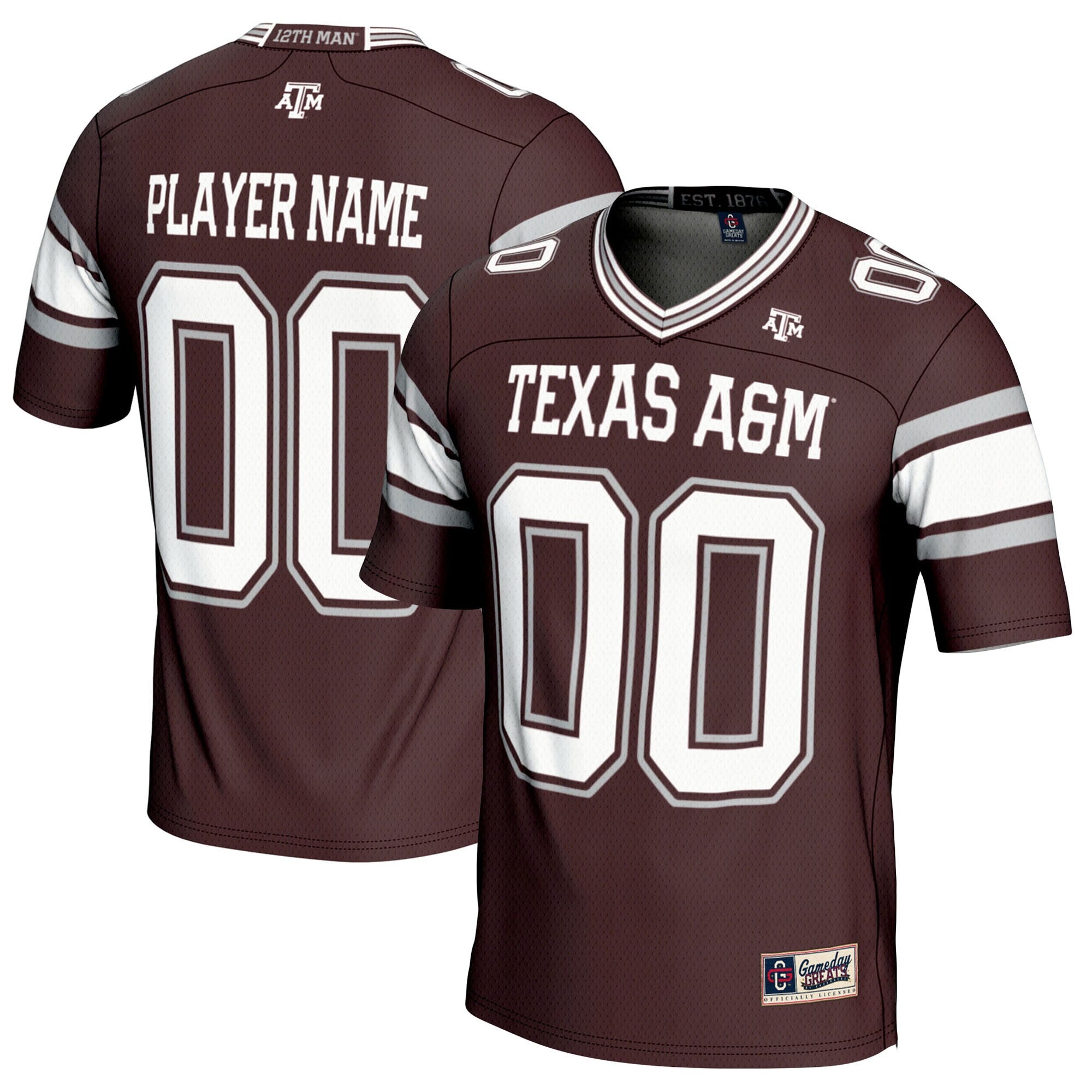 Texas A&M Aggies maroon jersey