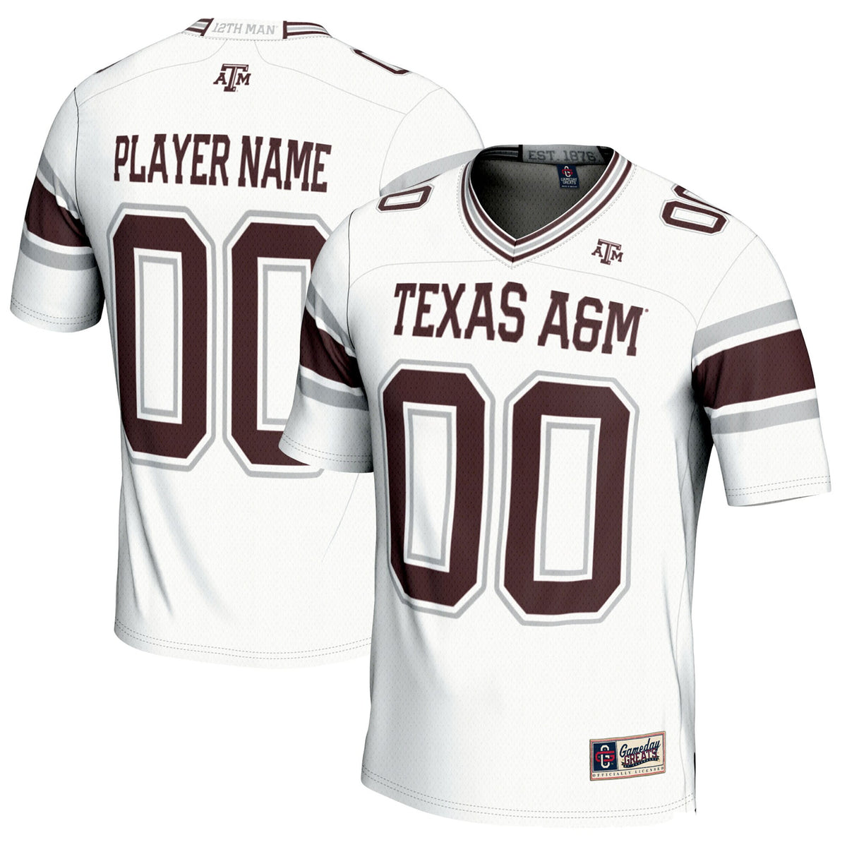 Texas A&M Aggies white jersey