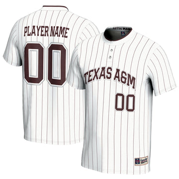Softball Texas A&M Aggies white jersey