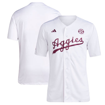 Texas A&M Aggies white jersey