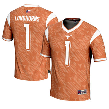 Texas Longhorns orange Fashion jersey