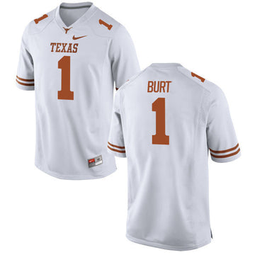 John Burt Texas Longhorns white jersey