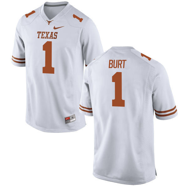John Burt Texas Longhorns white jersey