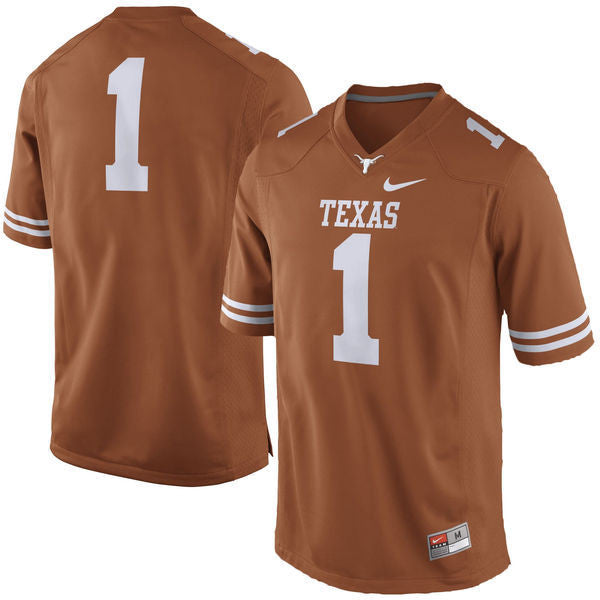 Texas Longhorns orange jersey