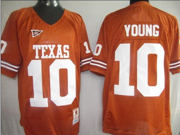 Young Texas Longhorns orange jersey