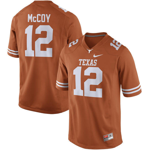 Colt McCoy Texas Longhorns orange jersey