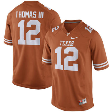 Earl Thomas III Texas Longhorns orange jersey