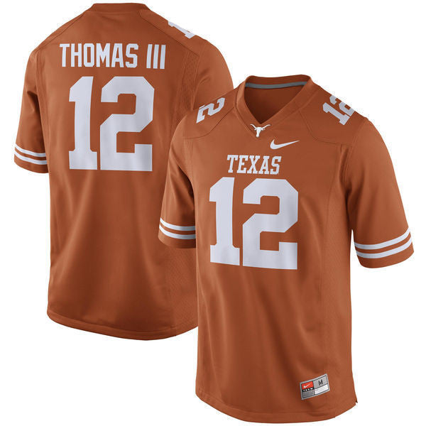Earl Thomas III Texas Longhorns orange jersey