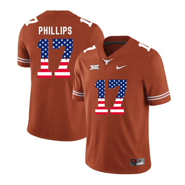 Adrian Phillips Texas Longhorns orange jersey