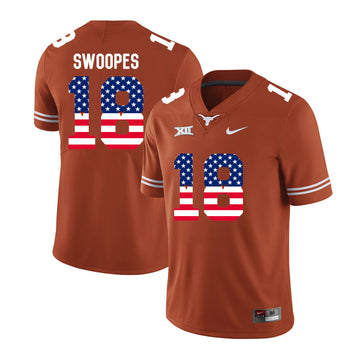 Tyrone Swoopes Texas Longhorns orange jersey