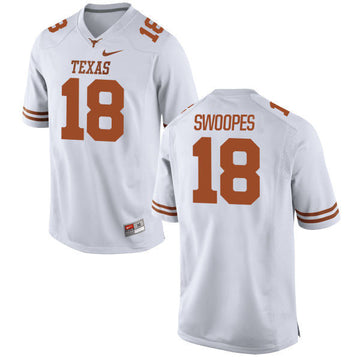 Tyrone Swoopes Texas Longhorns white jersey