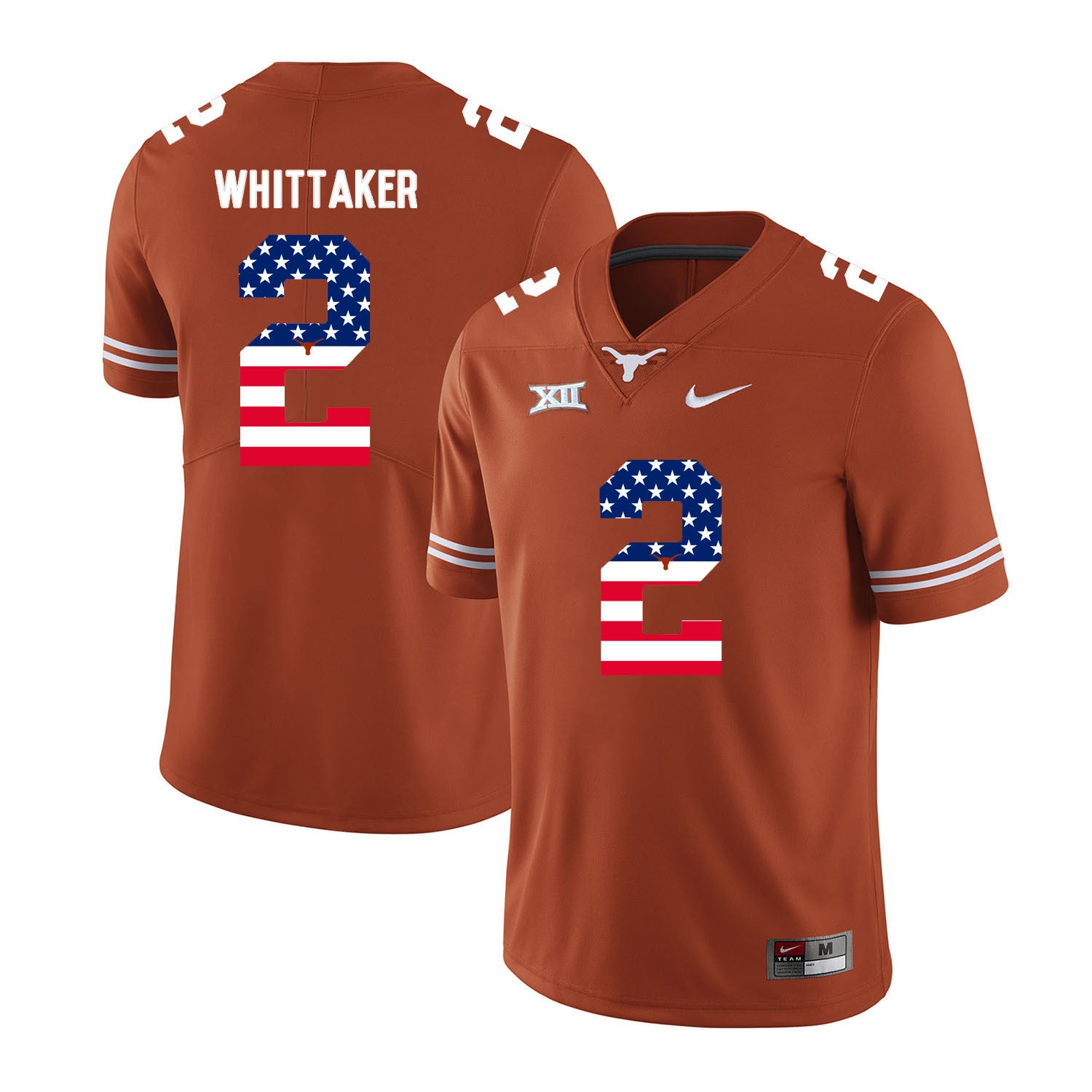 Fozzy Whittaker Texas Longhorns orange jersey