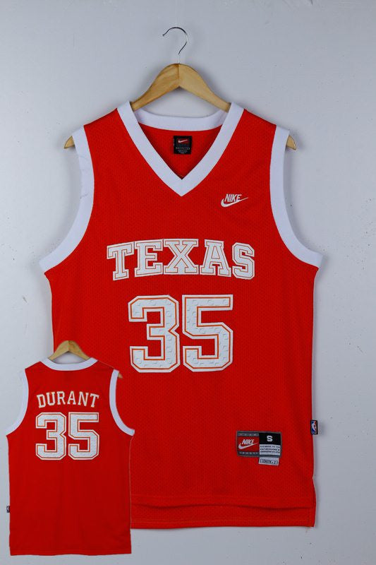 Kevin Durant Texas Longhorns orange jersey