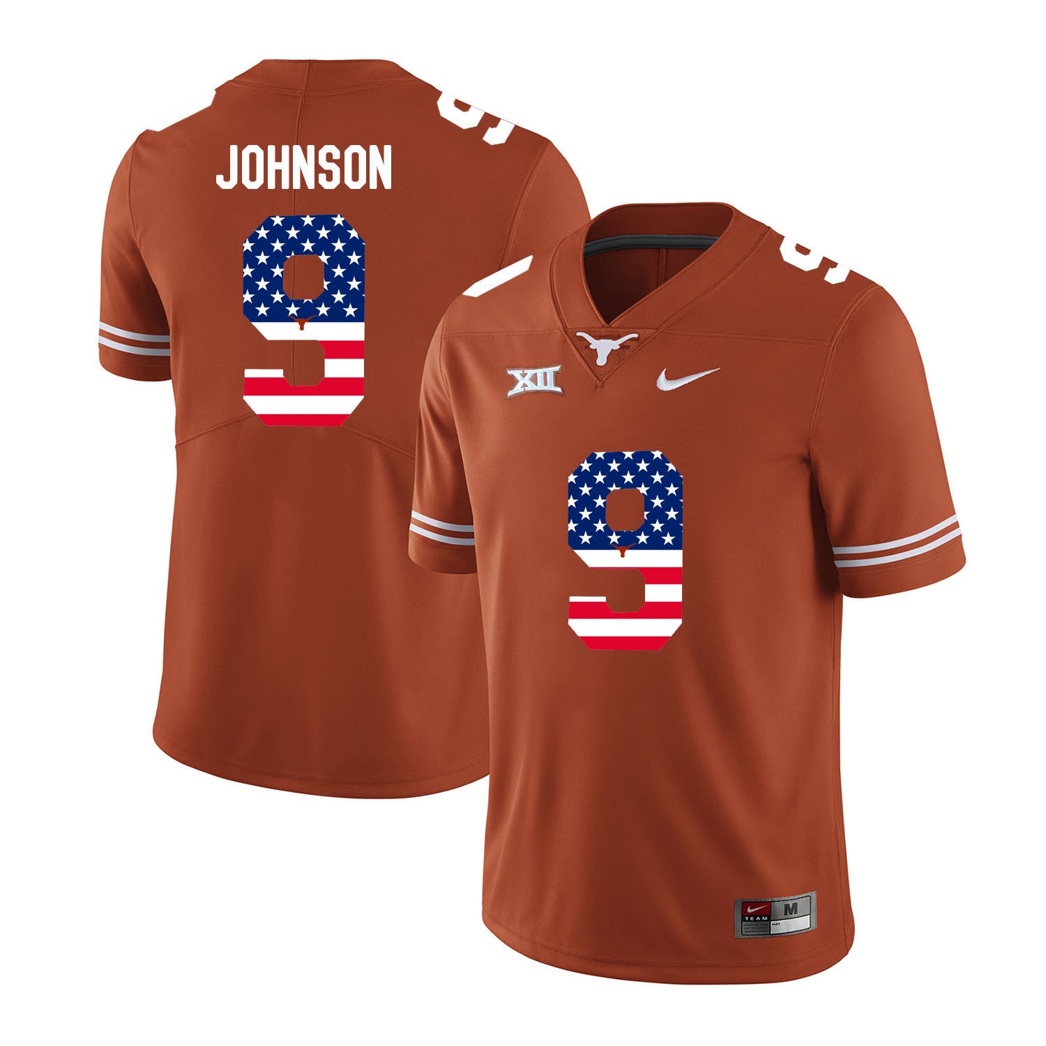 Collin Johnson Texas Longhorns orange jersey