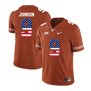Collin Johnson Texas Longhorns orange jersey