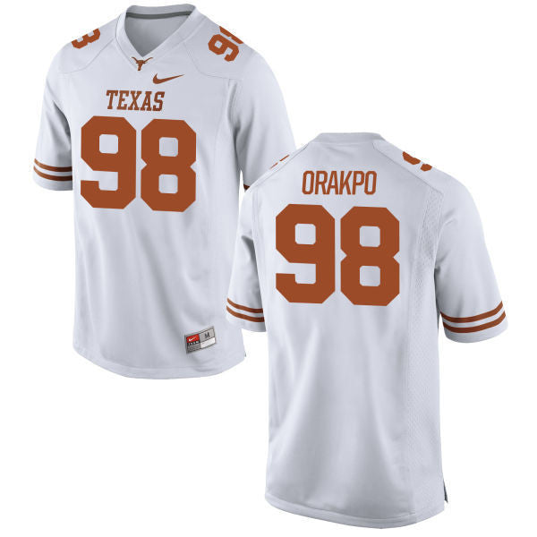 Brian Orakpo Texas Longhorns white jersey