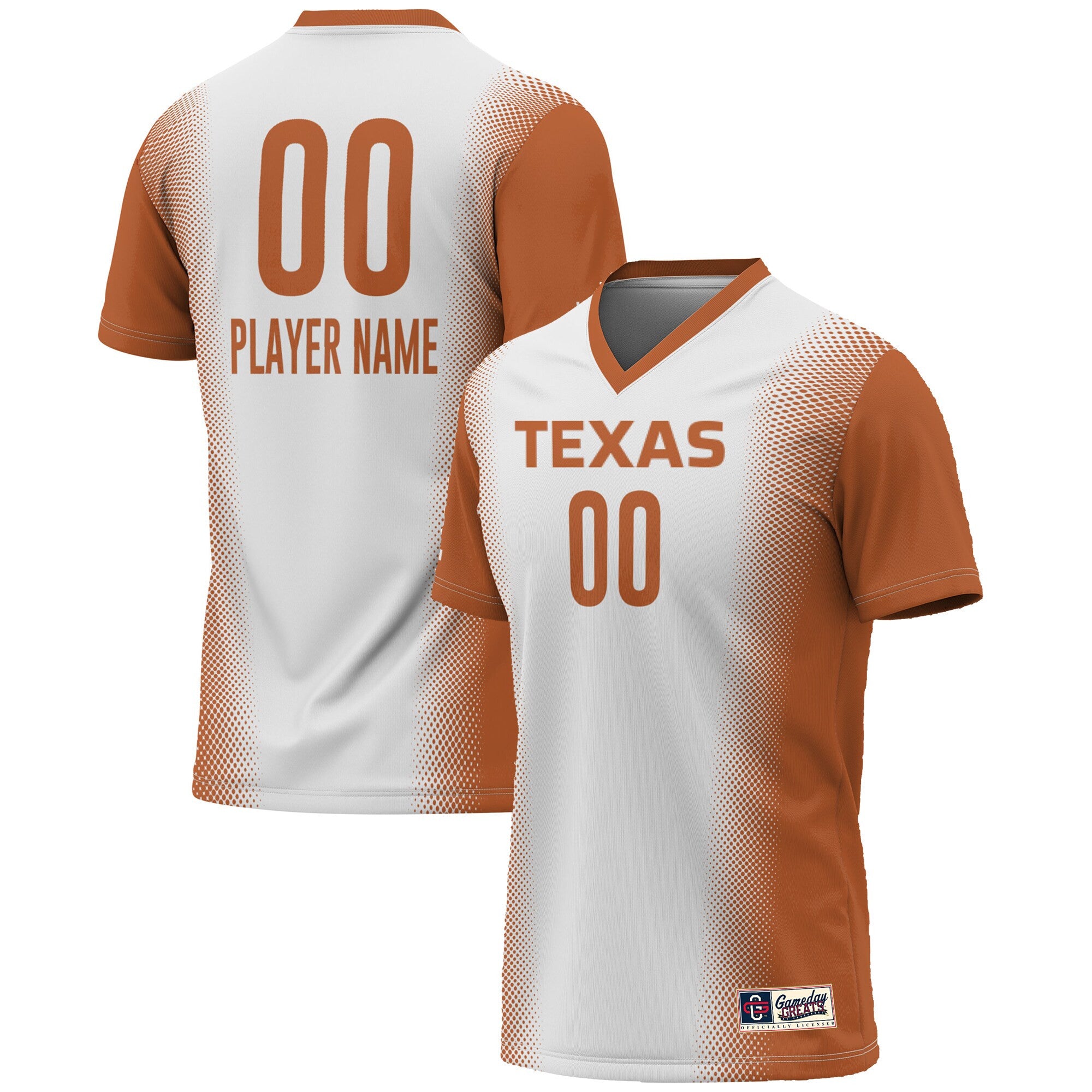 Texas Longhorns white jersey