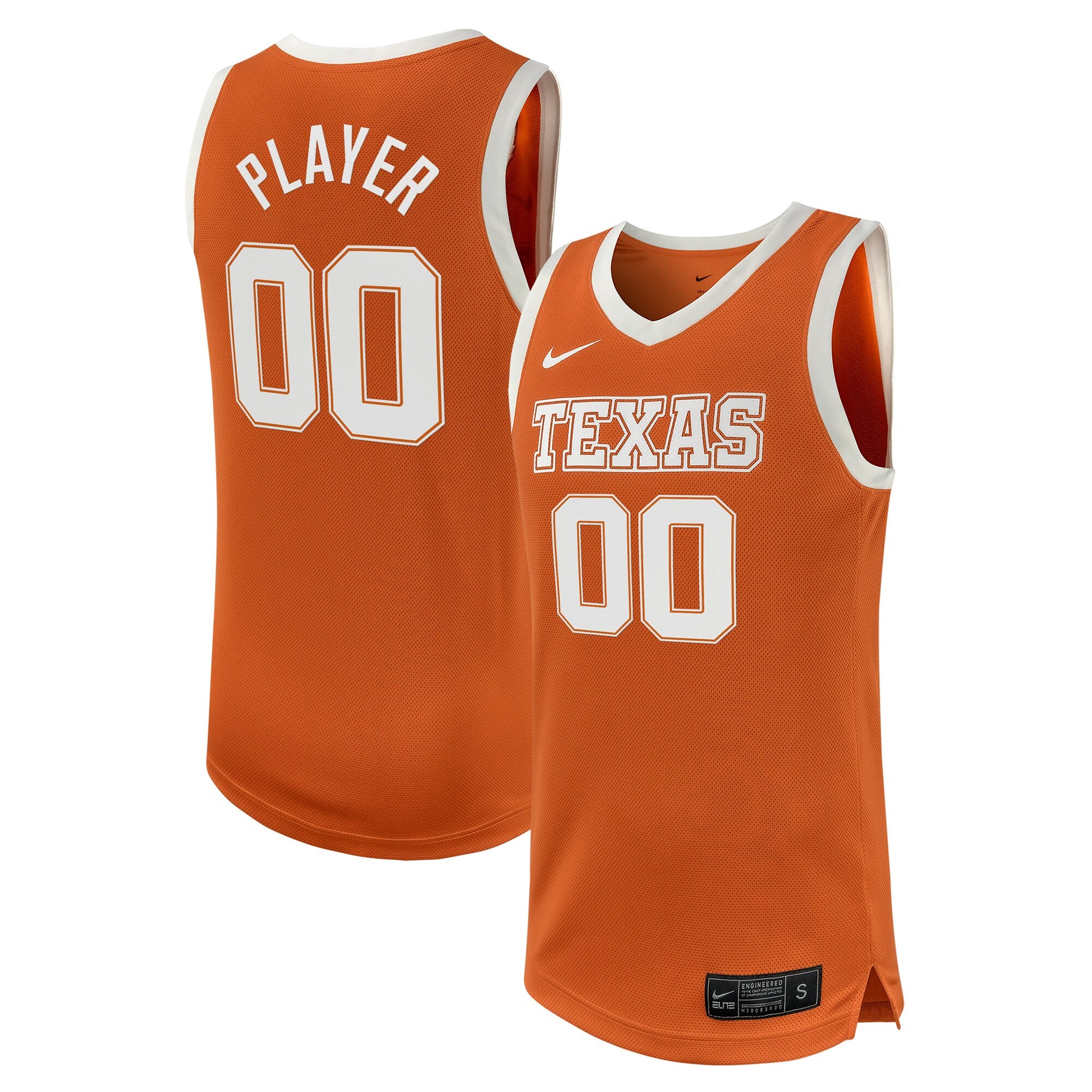 Texas Longhorns orange jersey