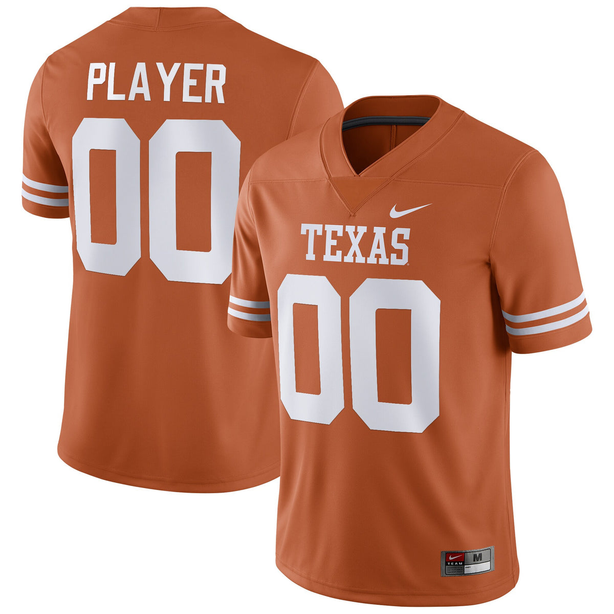 Texas Longhorns orange jersey