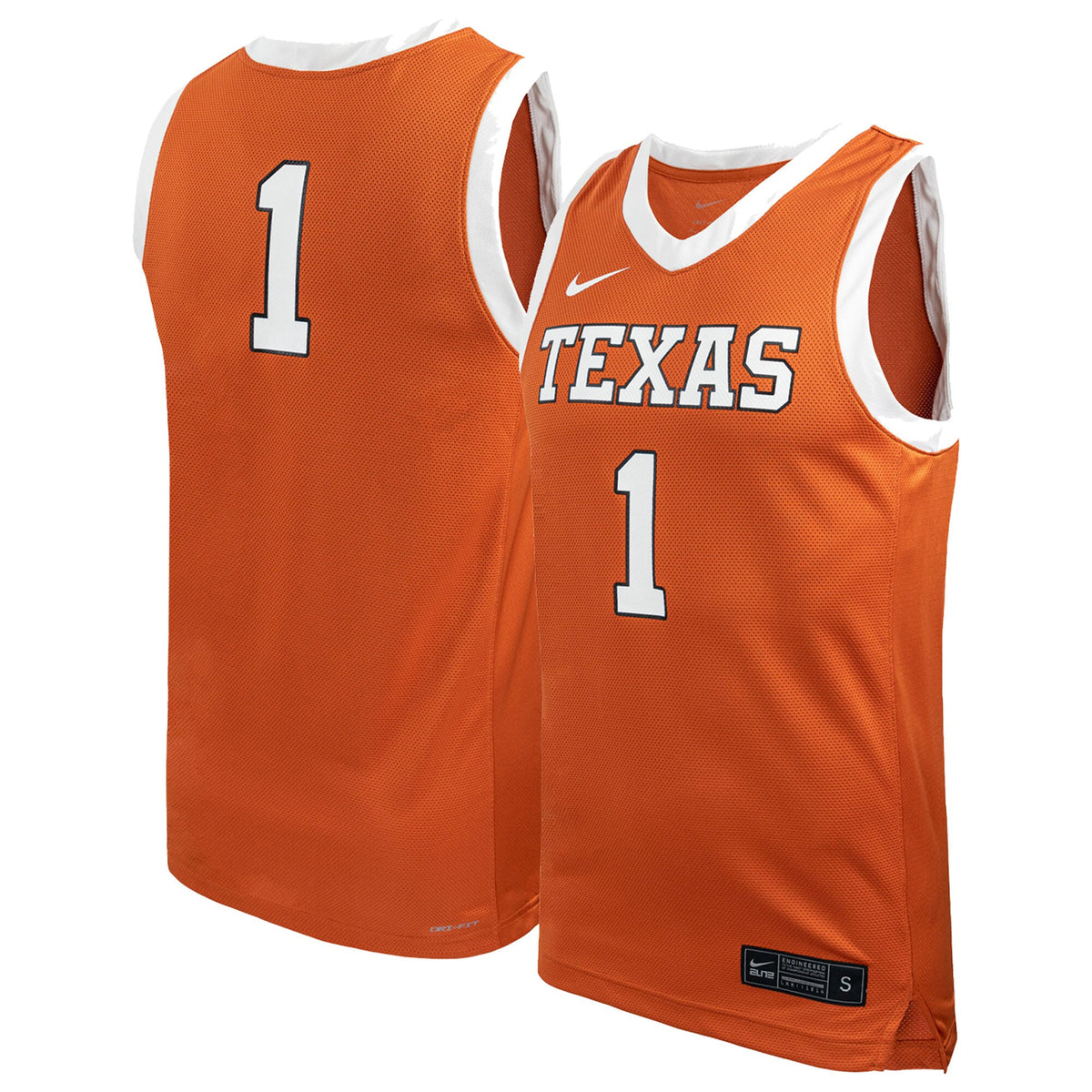 Texas Longhorns orange jersey