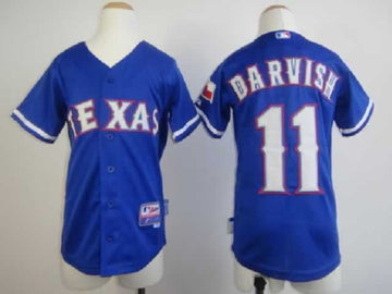 Darvish Texas Rangers blue jersey