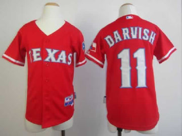 Darvish Texas Rangers red jersey