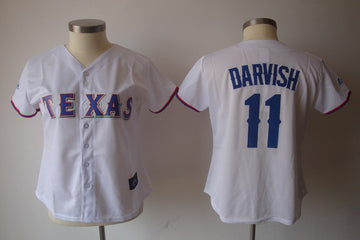 Darvish Texas Rangers white jersey