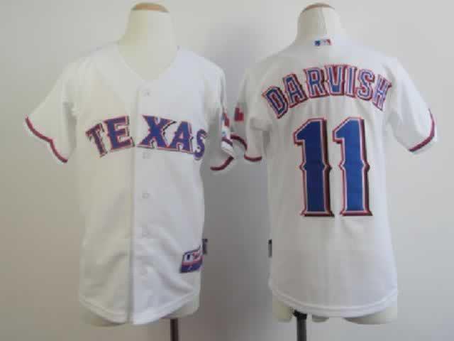 Darvish Texas Rangers white jersey
